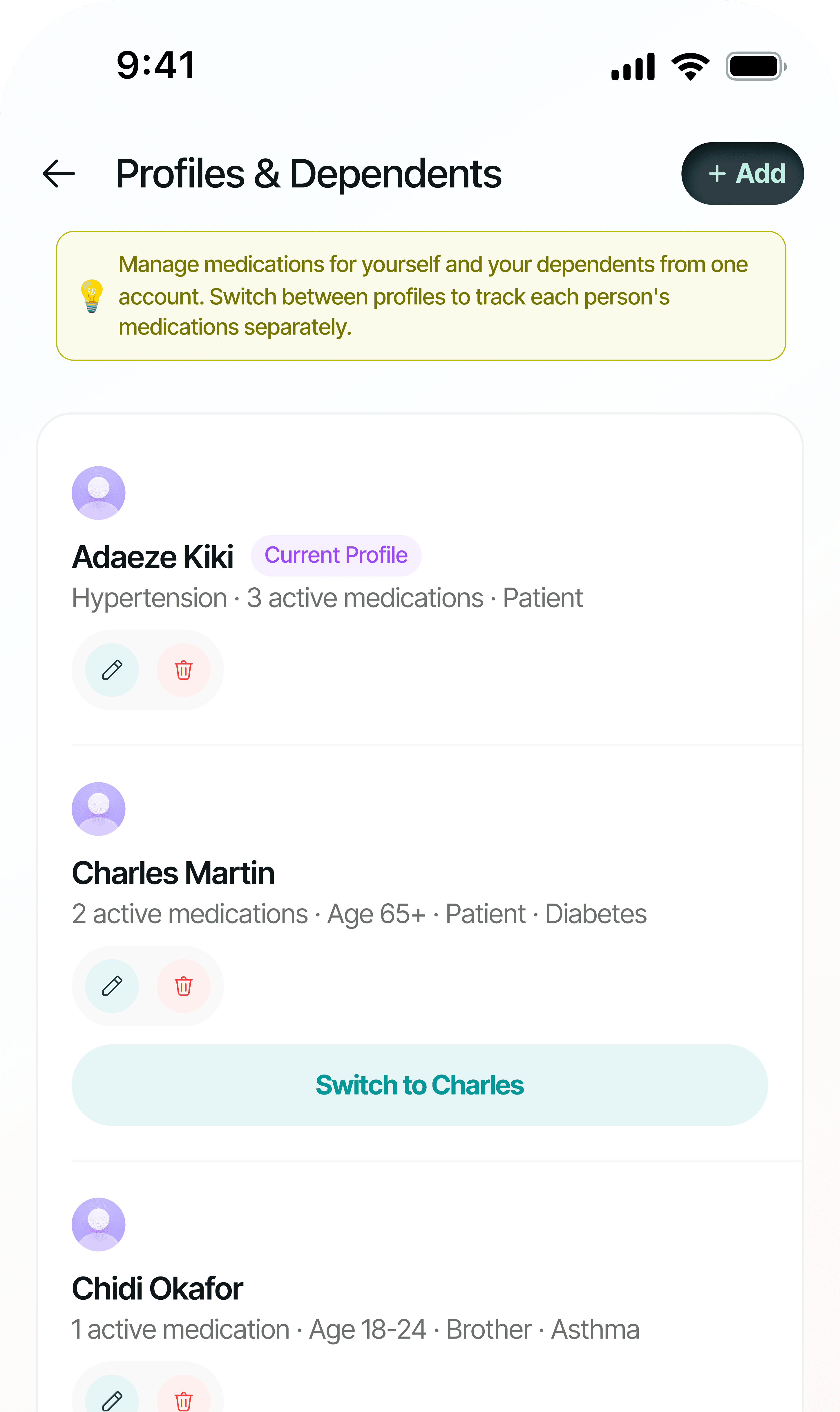 RivaCare caregiver app